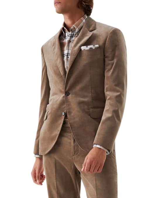 Men's Sea Island Cotton Two-Piece Suit
