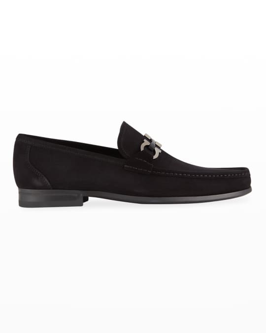 Ferragamo Ree Gancini Bit Loafers, Dress Shoes