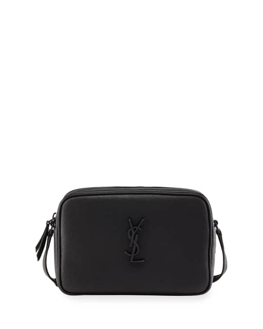 Saint Laurent Black Smooth Leather Lou Camera Bag – Designer Exchange Ltd