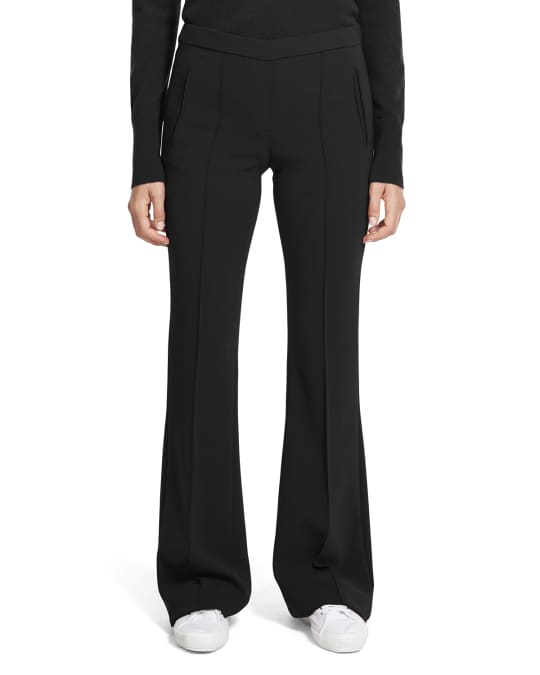 高価値 Theory Demitria Marcus Neiman | Pants Crepe Pull-On パンツ