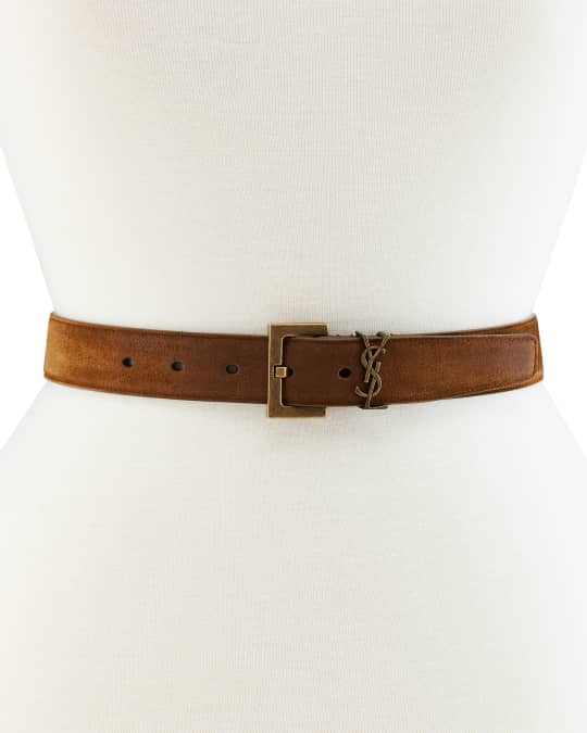 Leather YSL Belt