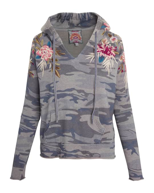 Johnny was top camo hoodie