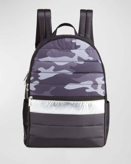 Iscream Boy's Camo-Print Quilted Puffer Backpack | Neiman Marcus