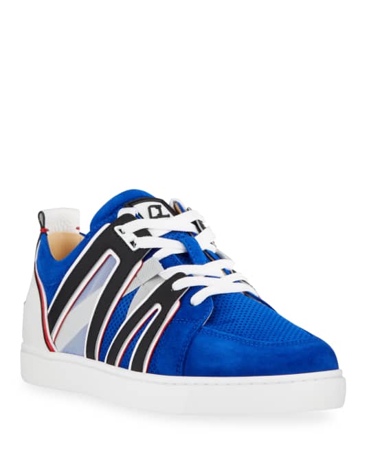 Men s Vida Viva Perforated Suede Low Top Sneakers