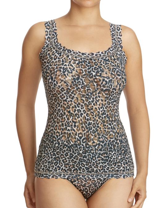 トップス Hanky panky leopard cami Hanky Panky Leopard Print Unlined Lace Cami | Neiman Marcus