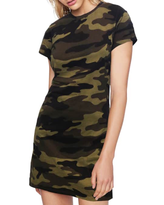 Pam & Gela X20 Camo T-Shirt Dress | Neiman Marcus