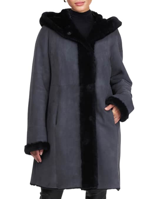 Neiman marcus shearling coats online