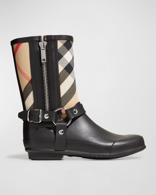 Burberry zane rain boots online