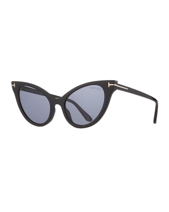 dramatic cat eye sunglasses