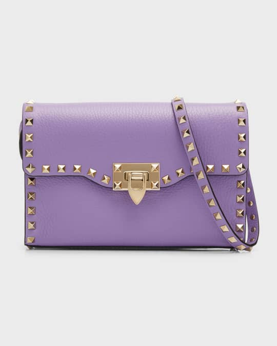 Valentino Garavani Small Rockstud Leather Shoulder Bag Neiman Marcus