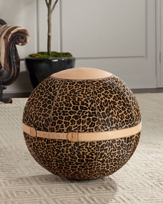 Leather on sale sitting ball