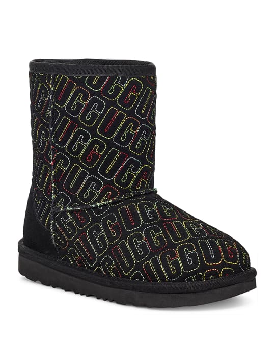 Girl s Classic II Logo Stitch Graphic Short Boots Kids