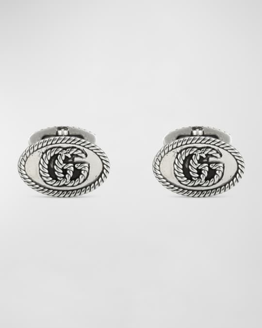 Men's GG Marmont Sterling Silver Cufflinks