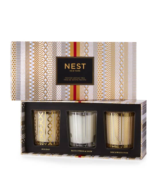 NEST New York Festive Votive Trio Set Neiman Marcus