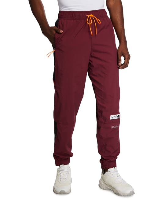 Puma parquet woven track pants clearance
