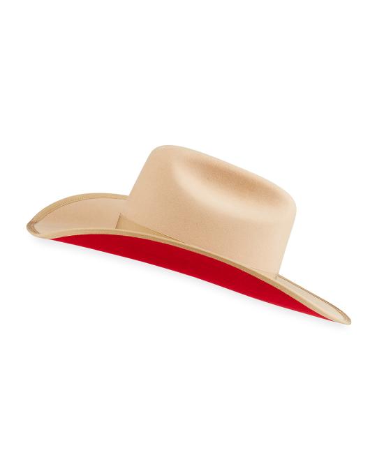 Keith James Western Golden Honey Wool Hat | Neiman Marcus display picture 2