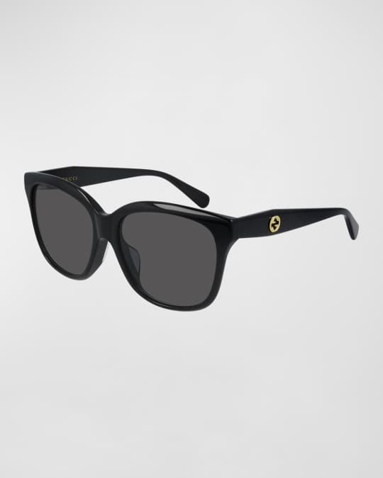 Gucci colorblock acetate square sunglasses 2025