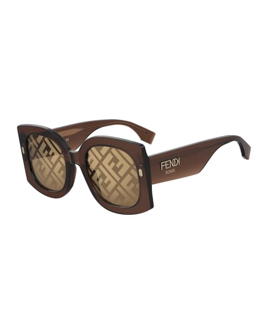 Fendi Oversized Square Acetate Sunglasses | Neiman Marcus