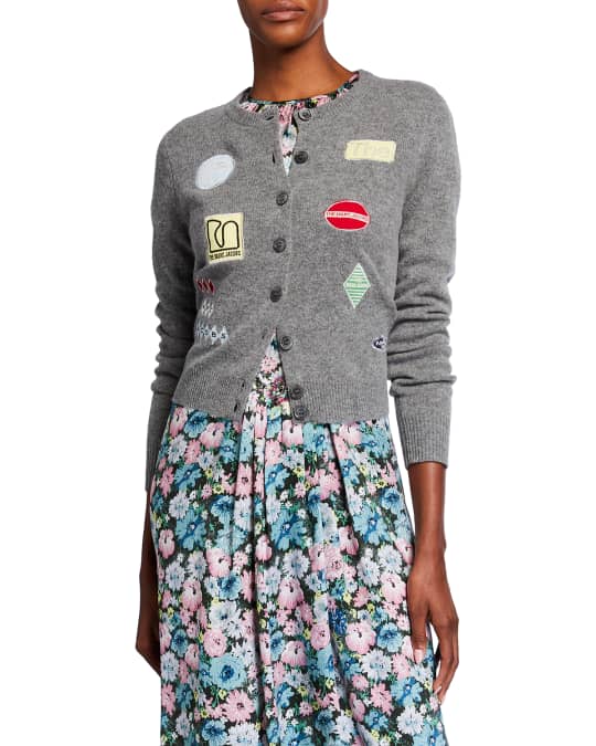 The Marc Jacobs The Embroidered Cardigan | Neiman Marcus