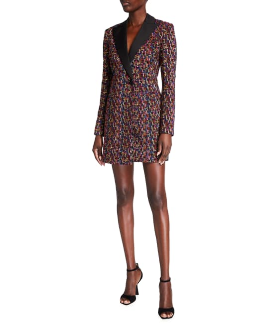 Jay godfrey top tuxedo dress