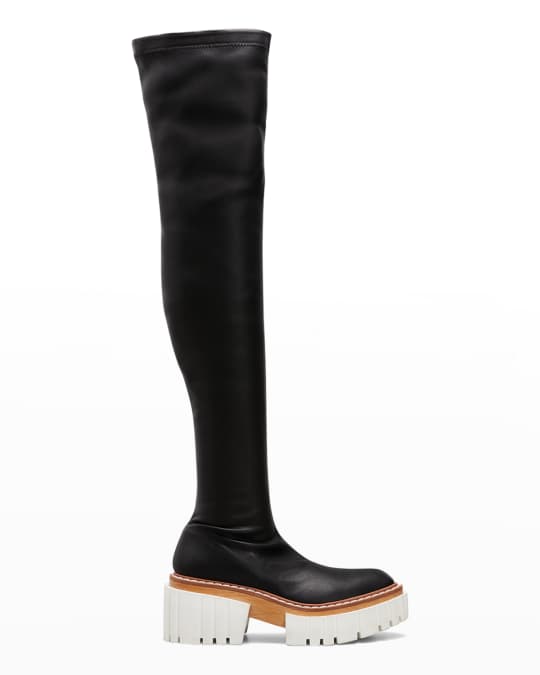 Emilie Thigh High Platform Boots