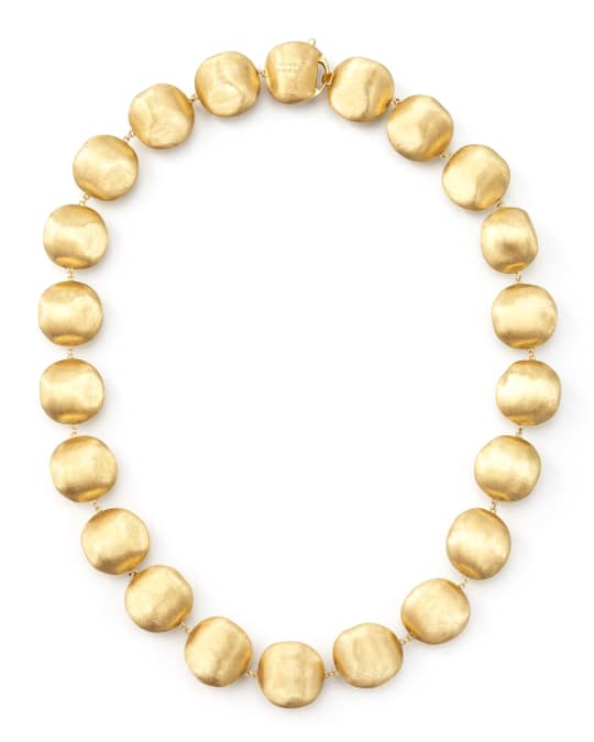 Marco Bicego Africa Gold Medium Bead Necklace, 17