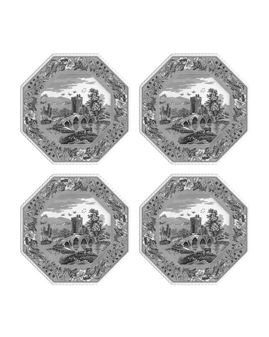 Spode Heritage Lucano Octagonal Plates, Set of 4 | Neiman Marcus