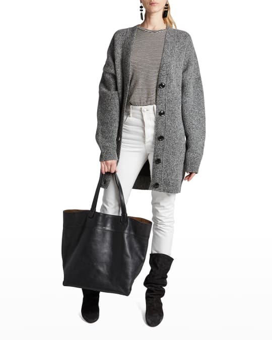 Louis Vuitton Leather Trim Birdseye Dress Grey. Size 40