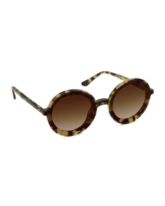 KREWE Louisa Oversized Round Acetate Sunglasses | Neiman Marcus display picture 2