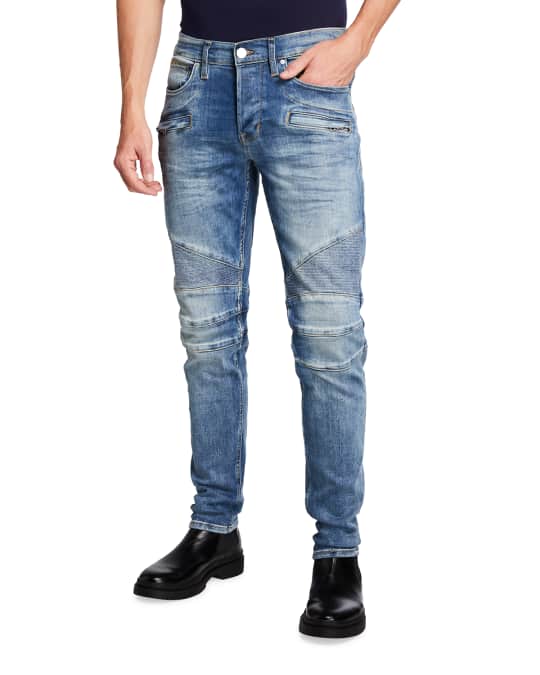 Hudson Men s The Blinder Skinny Biker Jeans Neiman Marcus