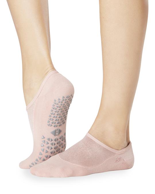 Tavi Noir Maddie Mesh Panel Grip Socks | Neiman Marcus