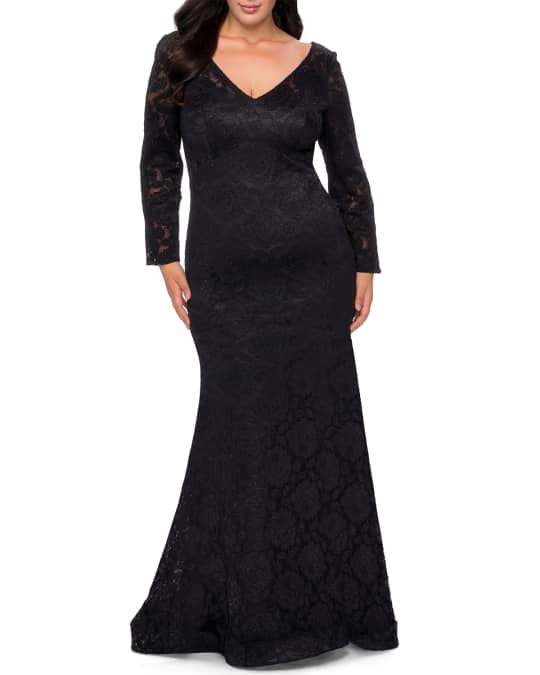 Neiman marcus plus size evening gowns online