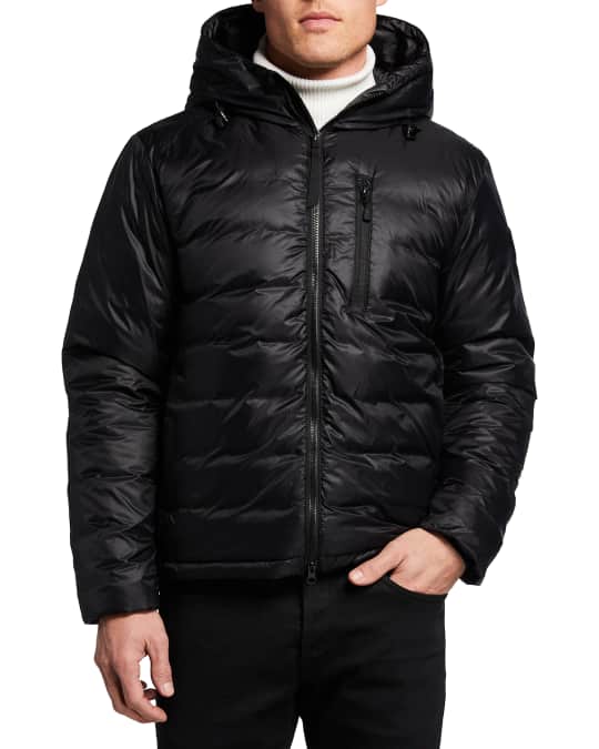 Canada Goose Men s Lodge Black Label Puffer Jacket Neiman Marcus