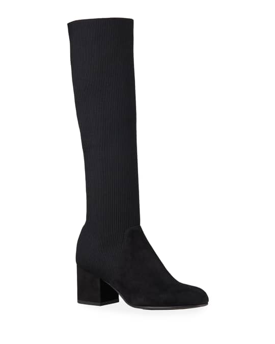 Most Suede Stretch Knee Boots