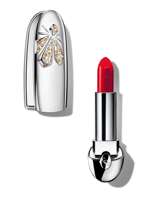 Guerlain Exclusive Rouge G Premium Lipstick Shade %26 Case