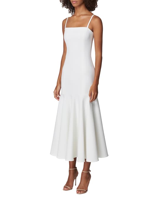 drop waist flounce dress On A Whim Strapless Dropped Waist Dress Peach