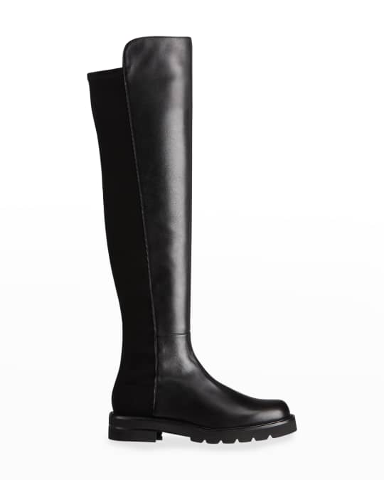 Stuart weitzman leather on sale knee high boots