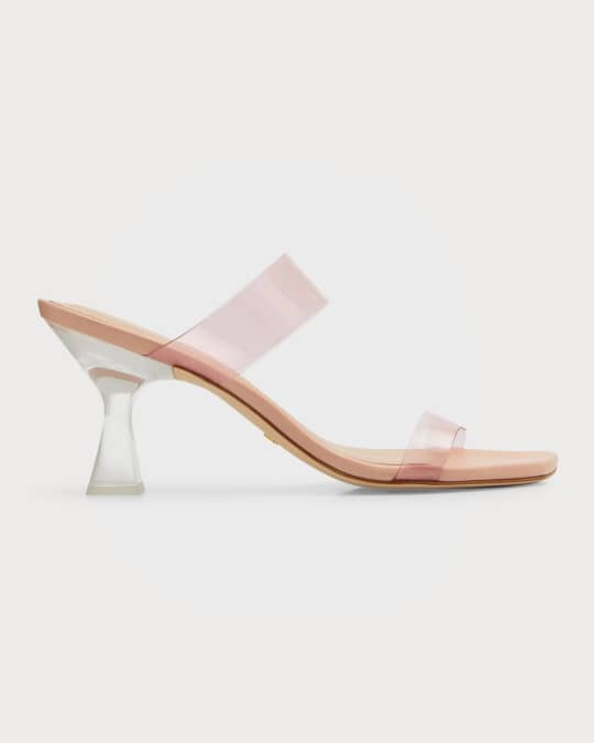 Stuart weitzman clear sandals store