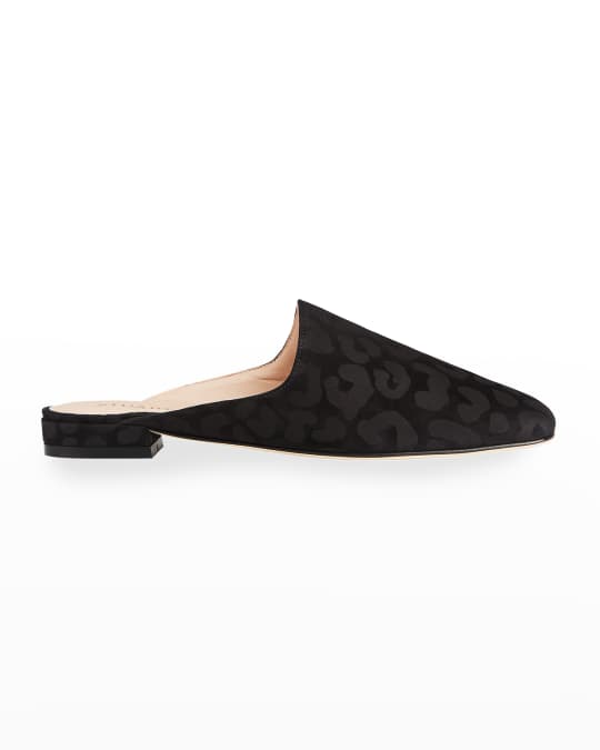 Stuart weitzman leopard mules on sale
