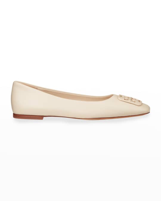 Tory Burch Georgia Square-Toe Ballerina Flats | Neiman Marcus