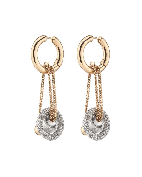 APOLLO EARRINGS – DEMARSON New York Demarson Women\'s Apollo Gold Earrings display picture 1
