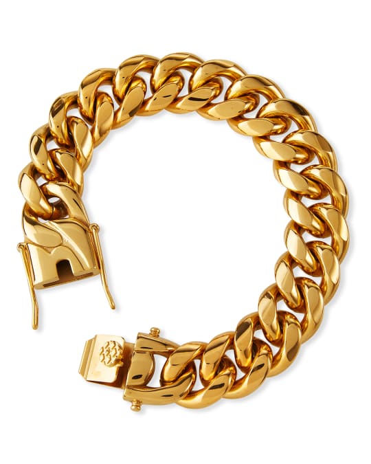 FALLON Ruth Curb Chain Bracelet, 16mm | Neiman Marcus