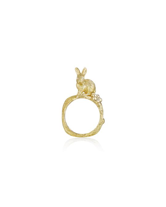 Mimi So 18k Diamond Bunny Wonderland Ring, Size 7 | Neiman Marcus