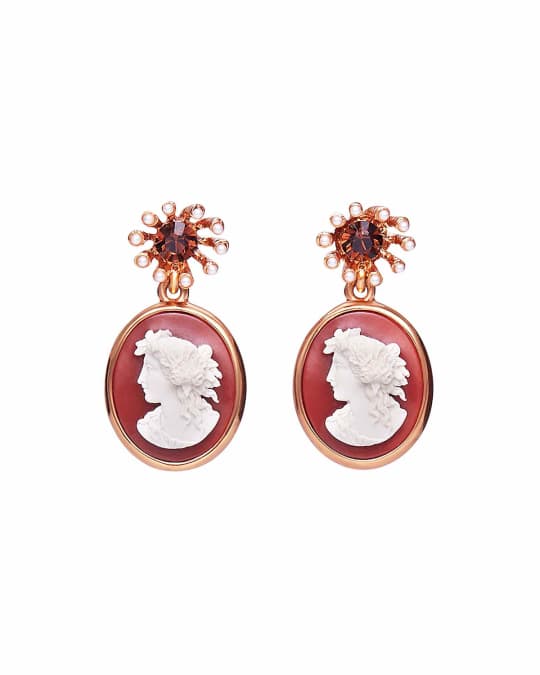 Neiman marcus oscar 2024 de la renta earrings