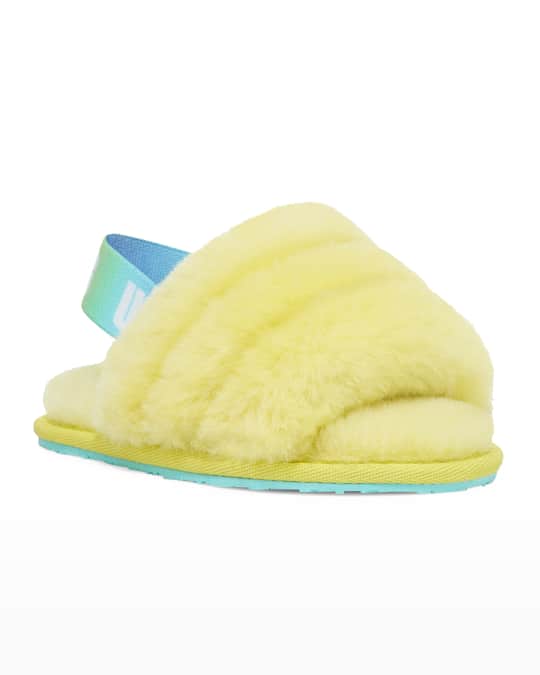 Yellow ugg 2024 slippers baby