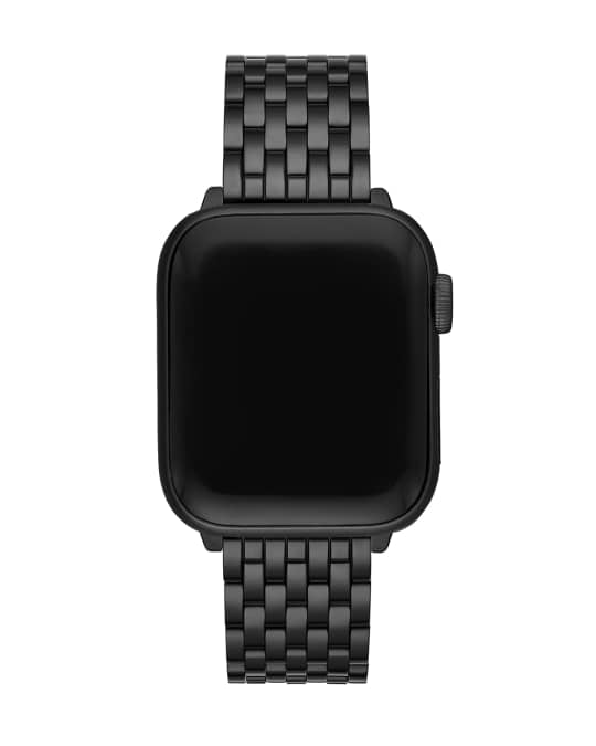 38mm 7 Link Stainless Steel Bracelet for Apple Watch Black
