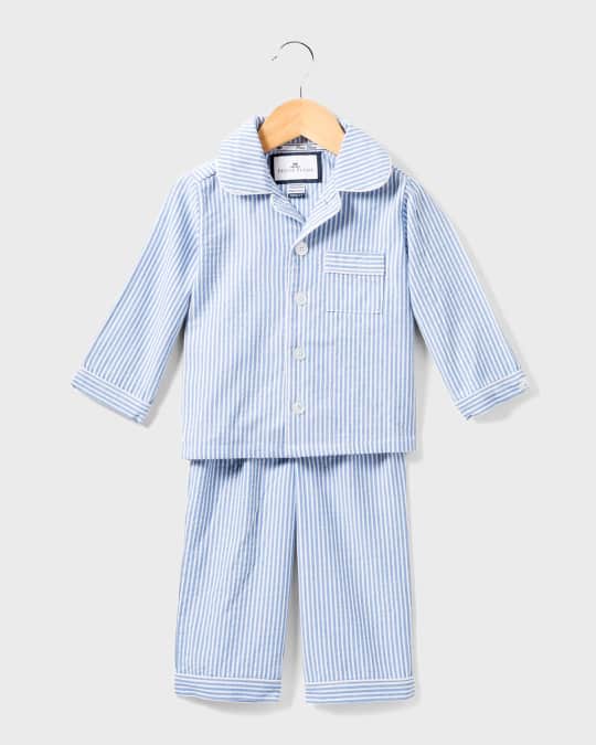 Girl's Striped 2-Piece Pajama Set, Size 6M-14