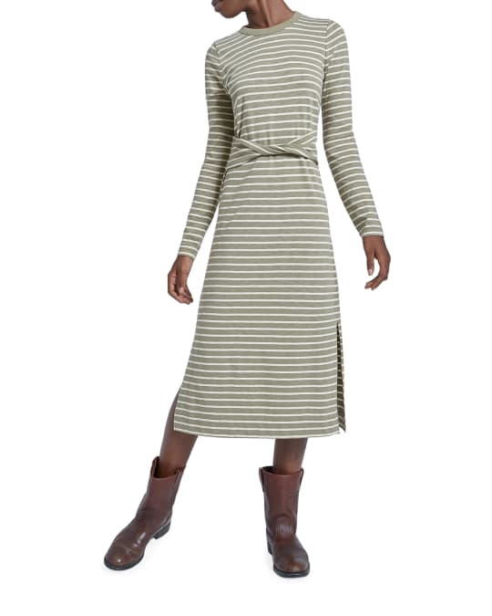 Current elliott striped dress hotsell