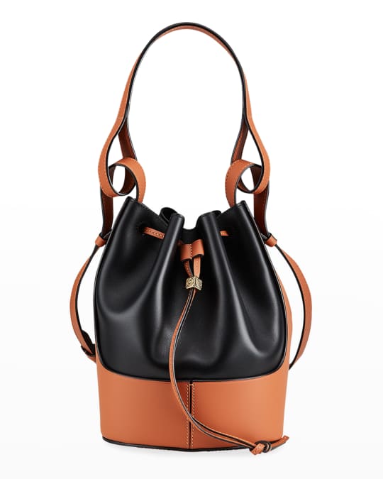 Loewe Balloon Small Two-Tone Bucket Bag