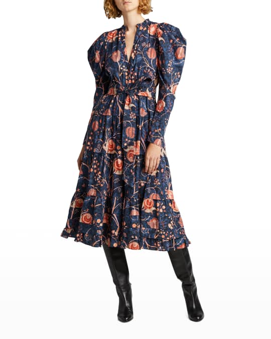 Ulla johnson long sleeve dress 2025